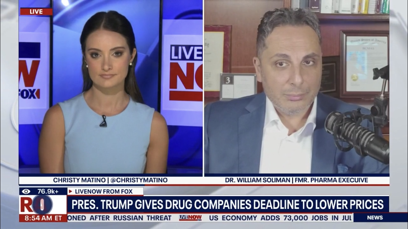 Pharma CEOs Facing Favored Nation Pricing Challenges: Dr. Soliman Explains the Impact